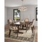 Manhattan Comfort Grand Faux Leather and Velvet Dining Armchair in Tan with Beech Wood Frame - Set of 2 2-DC048AR-TN - alternate 3